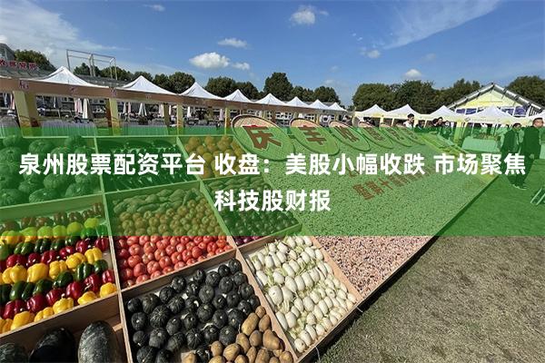泉州股票配资平台 收盘：美股小幅收跌 市场聚焦科技股财报