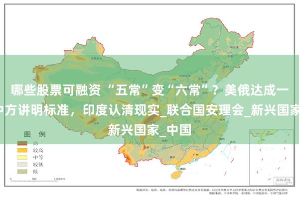 哪些股票可融资 “五常”变“六常”？美俄达成一致，中方讲明标准，印度认清现实_联合国安理会_新兴国家_中国